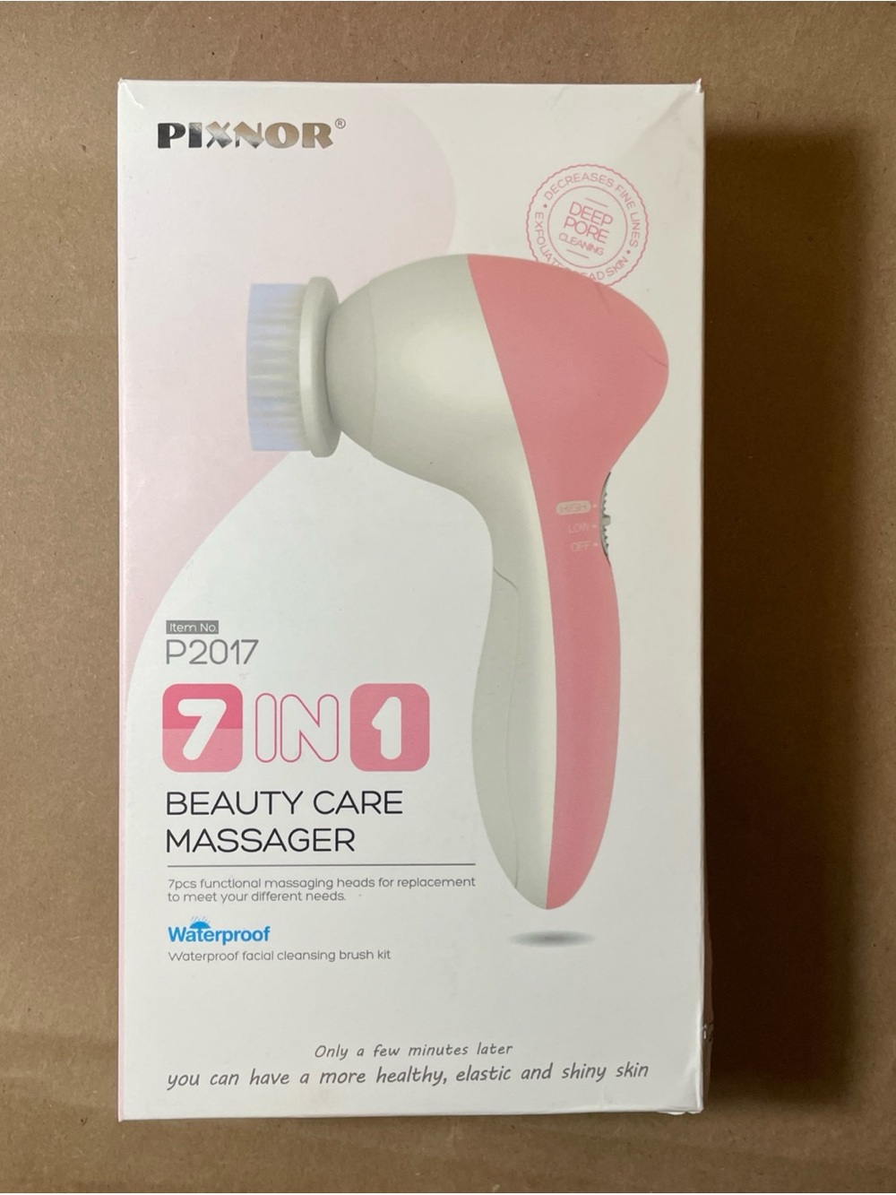 Pink 7-in-1 Beauty Care Massager